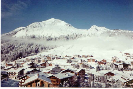 Estación austriaca de Lech 1 horta