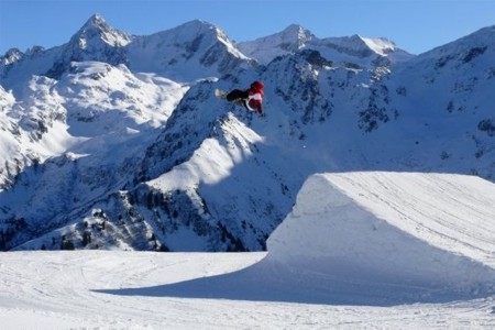 Las estaciones apuestan a los Snowparks 1 horta