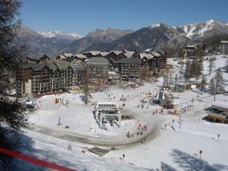 Estación de esquí Risoul y Vars en los Alpes franceses 2 horta